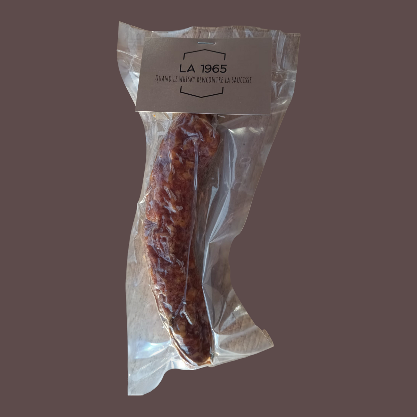 La 1965 saucisse de porc au Whisky